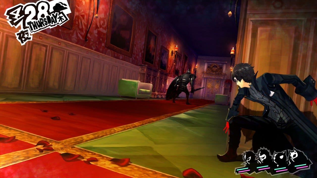 Persona 5: The Phantom X Combat Gameplay 