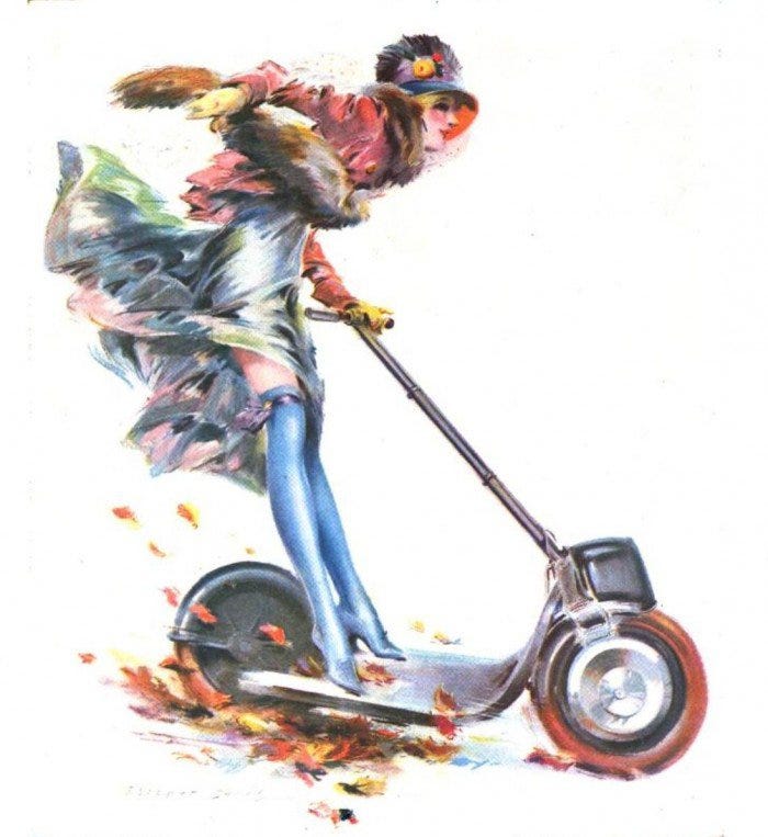 A Short History of E-Scooters. E-scooters have become a necessity as a… |  by TechKnow Distribution | Medium