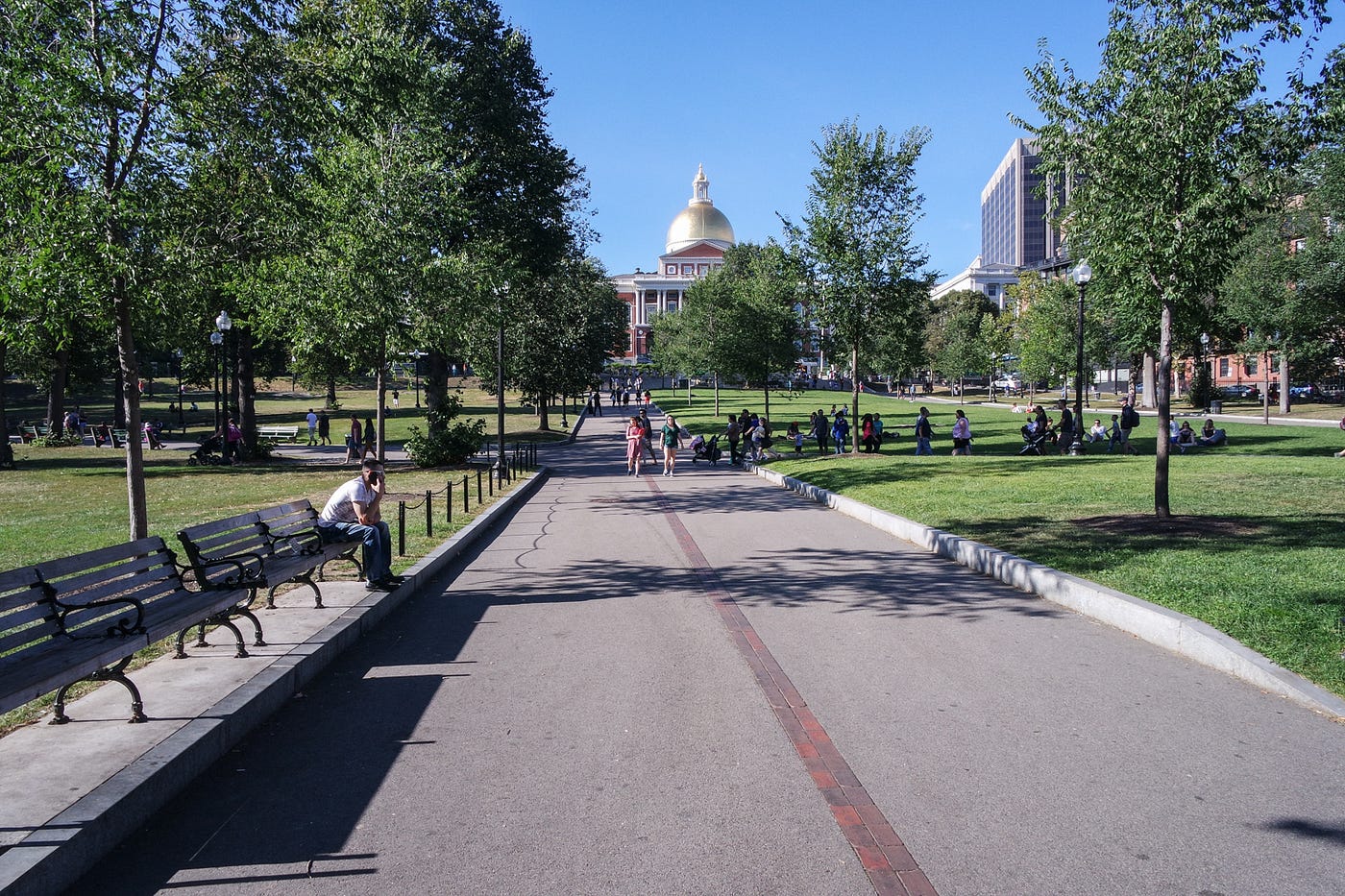 Eua massachusetts old state house no centro histórico da cidade de boston  perto de beacon hill e freedom trail