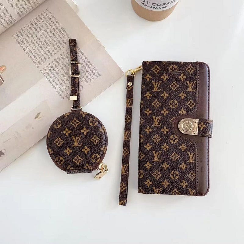 LV LOUIS VUITTON MONOGRAM CASE WITH HAND STRAP FOR SAMSUNG S22 S21 PLU -  Any-Cases