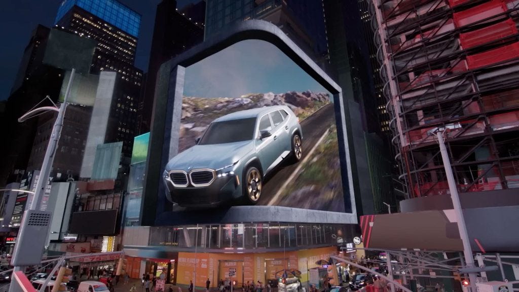 The creative potential of 3D billboards