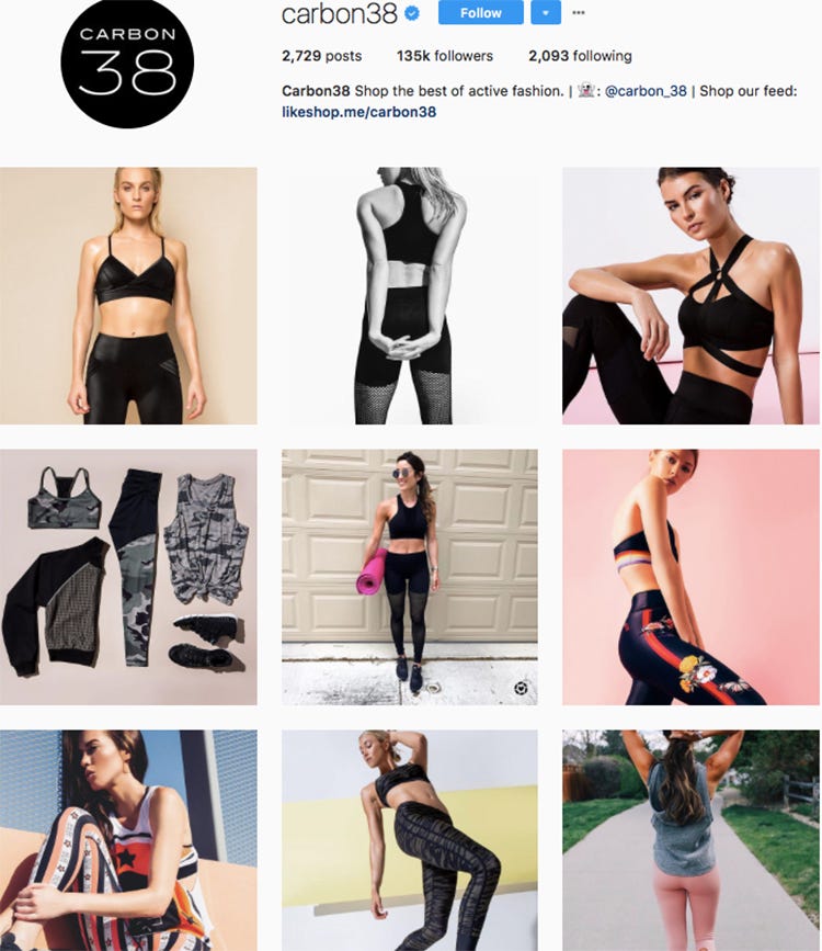 Who to Follow on Instagram: Athleisure Brands