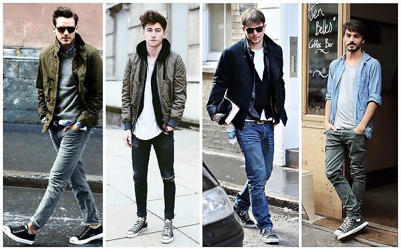 What Shoes to Wear with Skinny Jeans: Mens Style Guide | by Life Tailored |  Medium