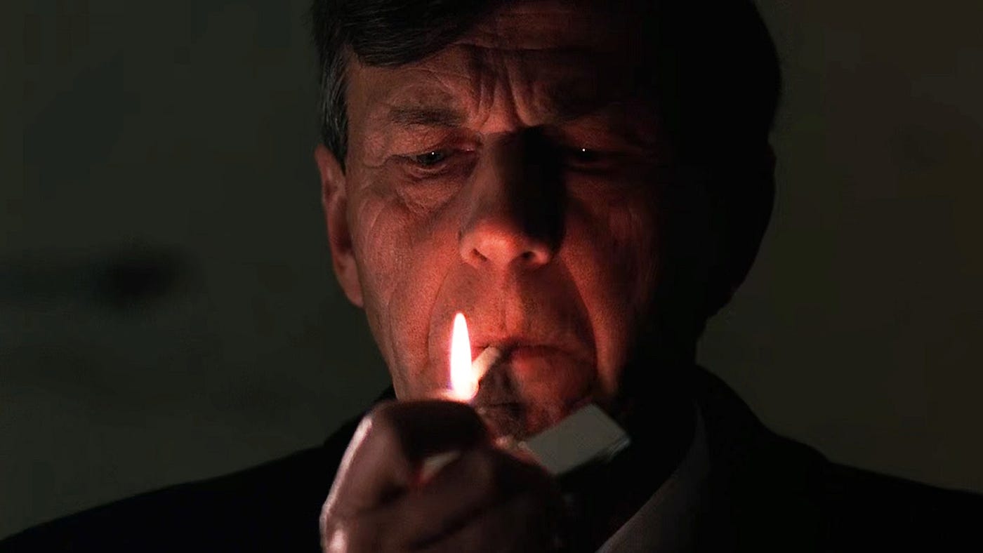 did the cigarette smoking man die The X-Files Retrospective: Why Won't The Smoking Man DIE Already? | by  David B Morris