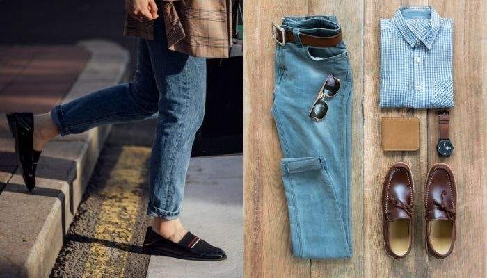 How to wear loafers with jeans. Most of us don't have to live by the… | by  Maria J. | Medium