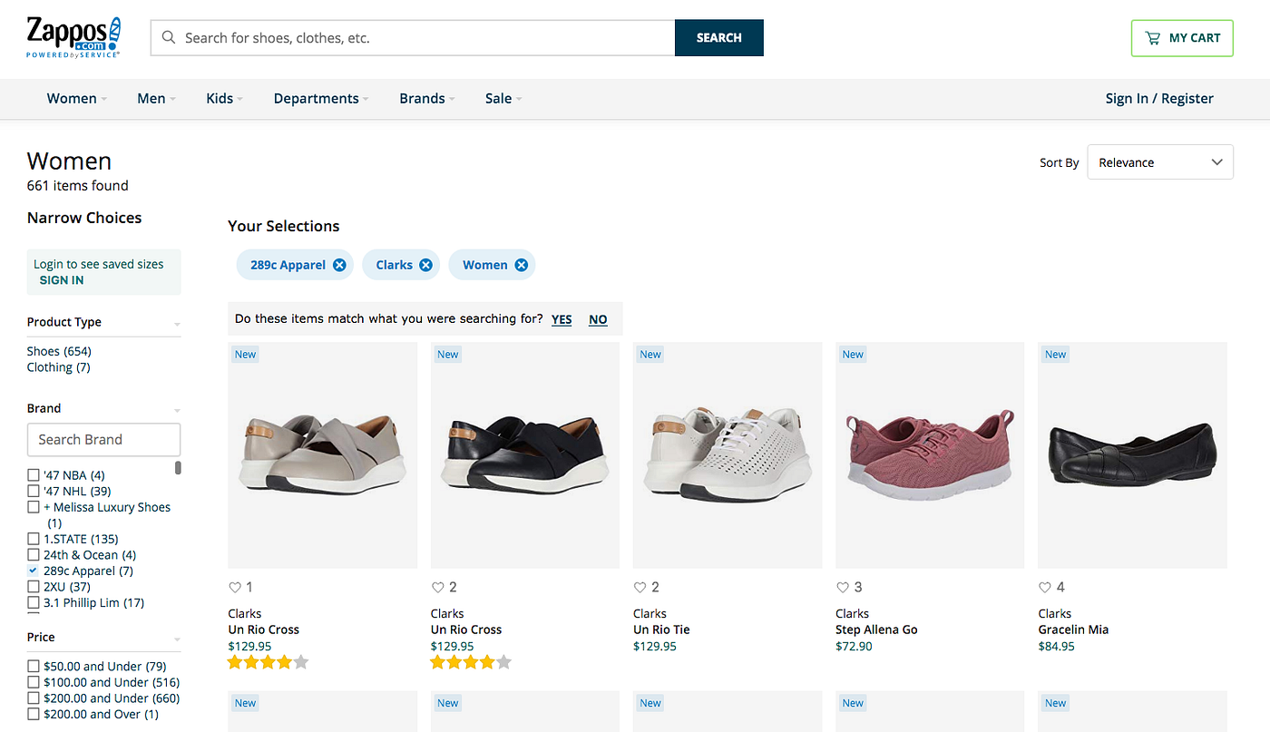 9 Filtering Design Best Practices to Improve E-Commerce UX | by Kostya  Stepanov | UX Planet