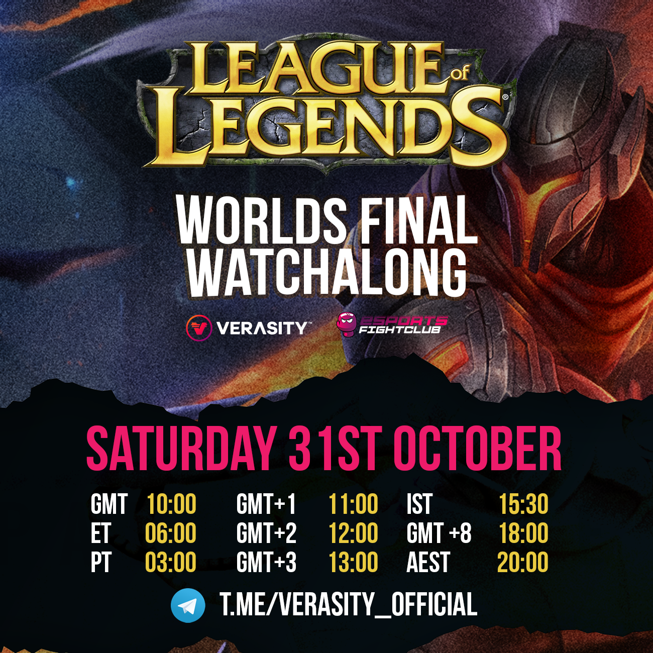 Watch League of Legends Worlds Final With Verasity by Verasity Verasity Medium