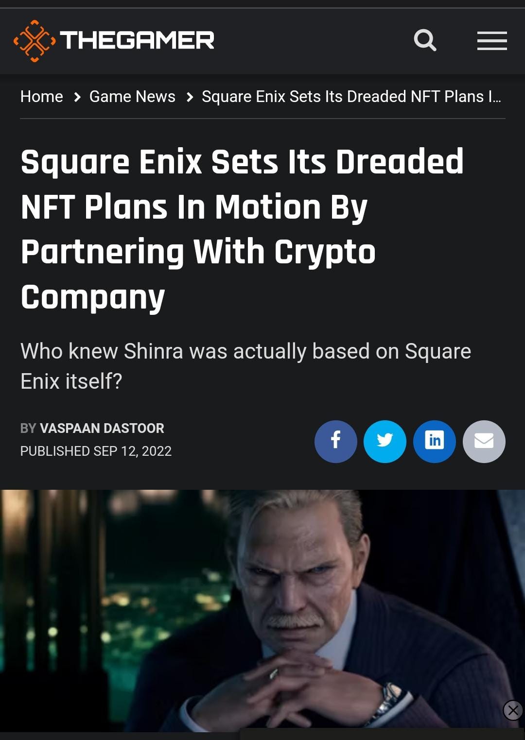 Square Enix Joins Oasys Gaming Blockchain, To Explore Development