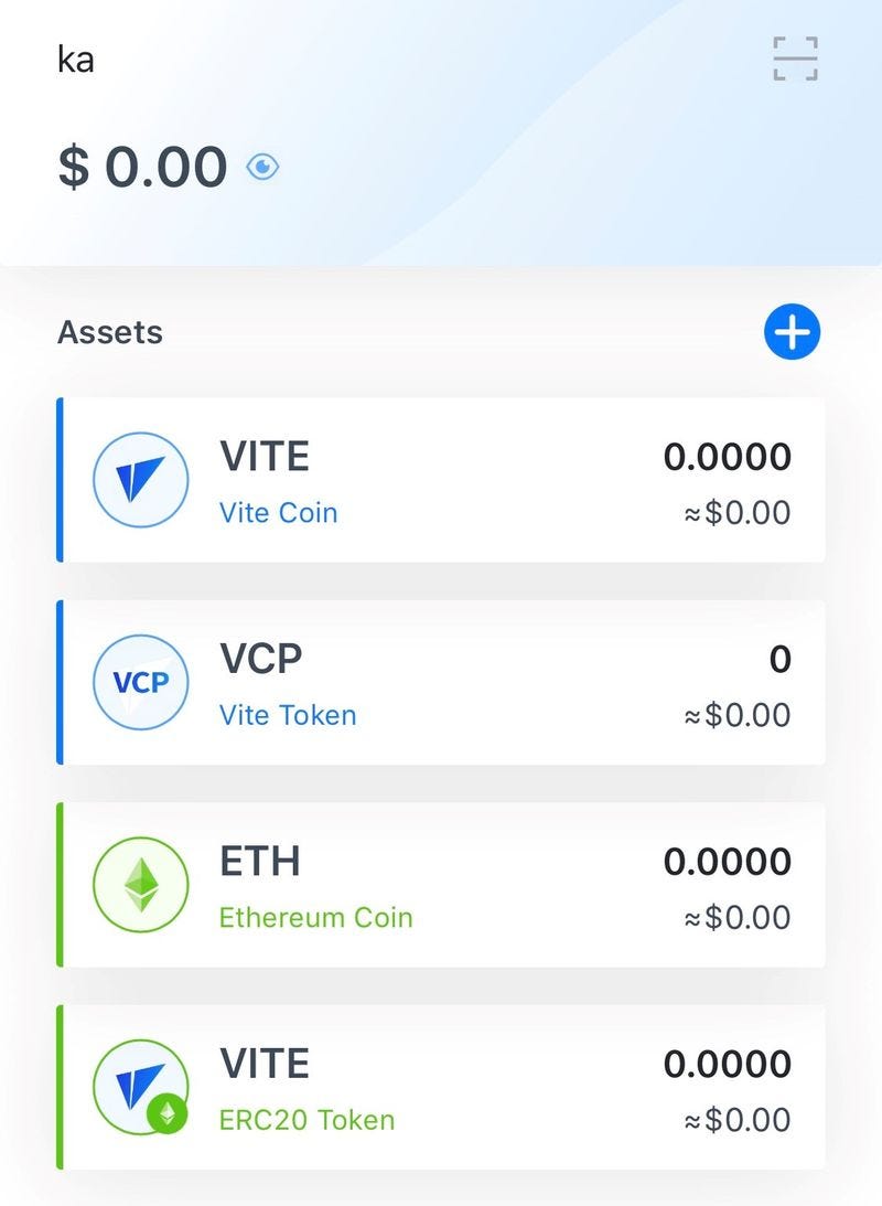 Vite入門テキスト スマホwallet基本機能編. 〜もれなく１日10VITE以上を獲得〜 | by Vite Japan | Vite Labs  Japanese | Medium