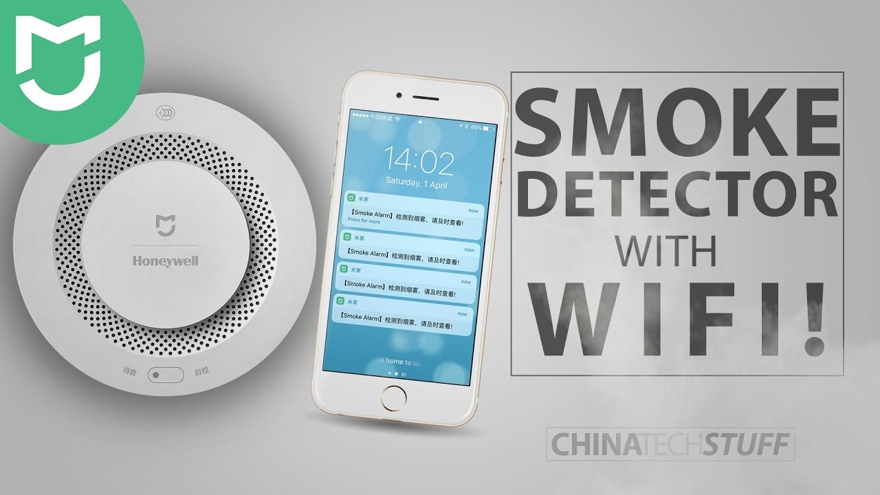 Smoke Detector: Honeywell Smart Wireless Smoke Detector