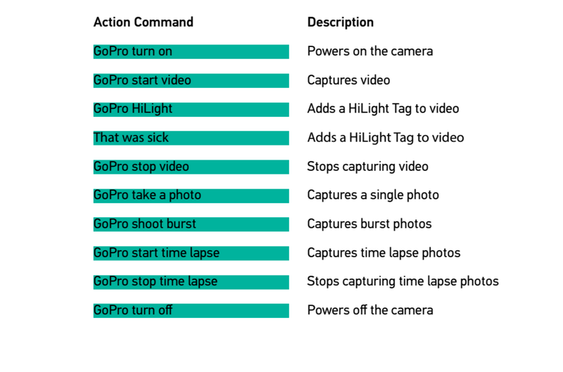 Leaked manual of GoPro Hero 5 indicates possibility of voice control | by  Stella Reynell | The TechNews | Medium