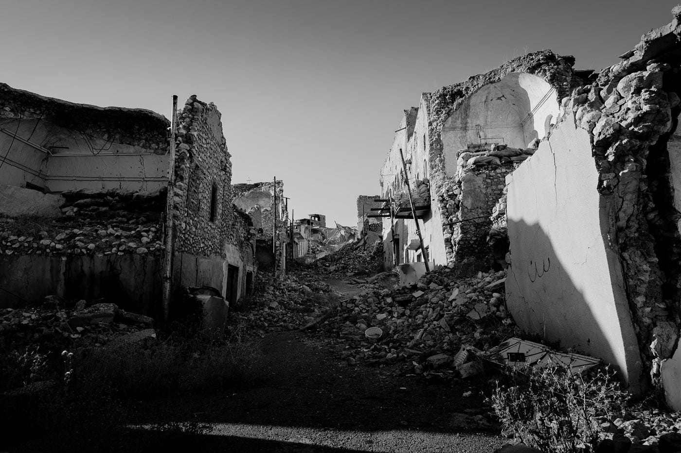 The ruins of conflict remind us that terrorism leaves only silence, rubble, and unanswered questions.