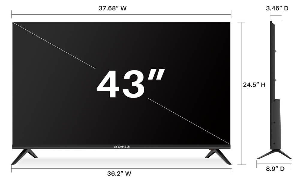 Flatscreen Medium high quality Tv