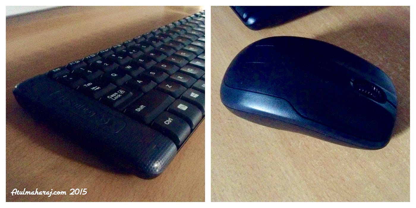 Time to go wireless — Logitech MK220 Wireless combo quick review. | by  Atulmaharaj | Medium