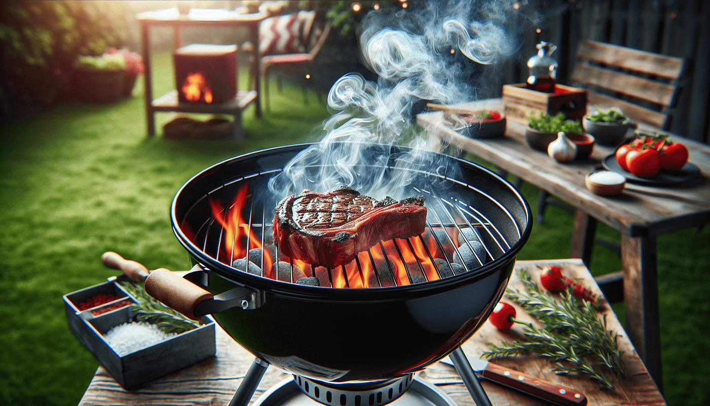 Charcoal Grilling: The Delicious Destruction of Gourmet Meals at Home