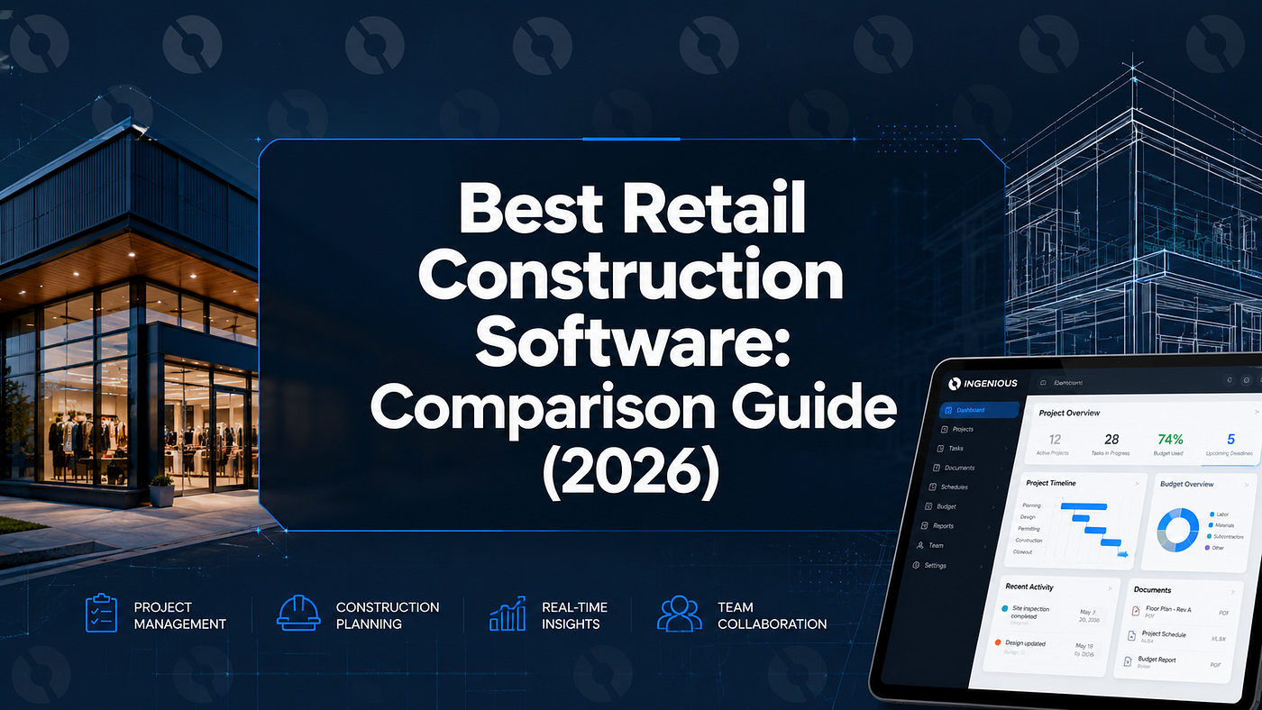 Best Retail Construction Software (2026 Guide)
