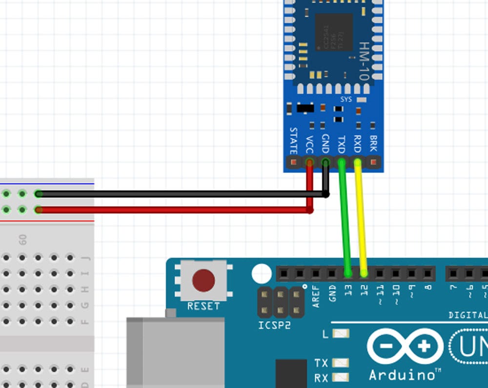 How to use Pixy2 line tracking program with HM-10 BLE module to create an  autonomous car using Arduino Uno? | by Asmaa Darwish | Medium