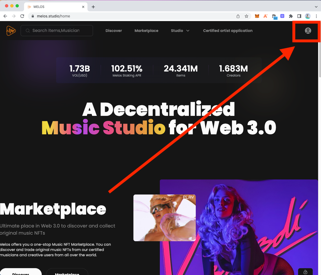 Guide: Sign-up and be Melosian!. Start to enjoy your Web3 journey with… |  by Melos.Studio | Melos.Studio
