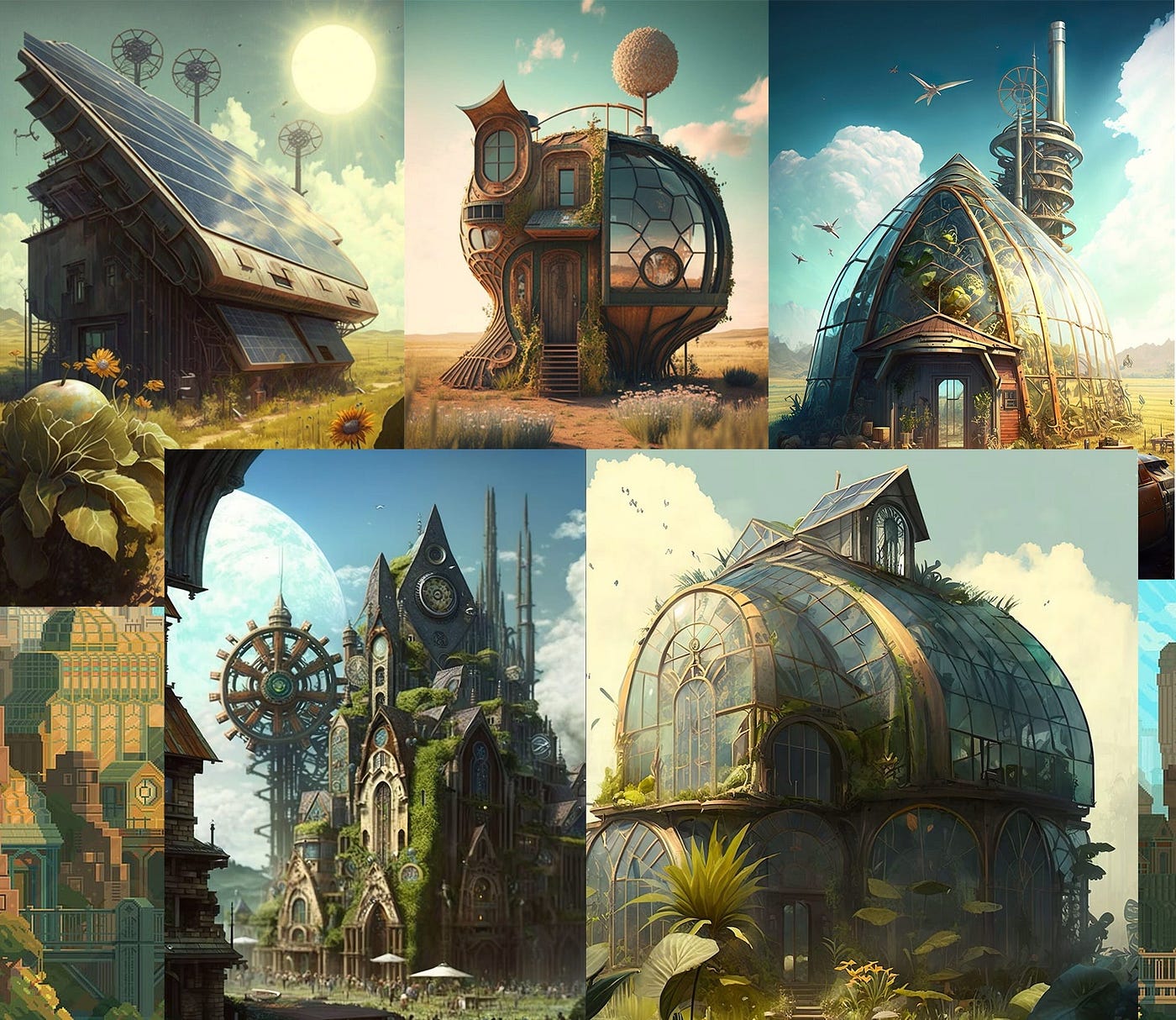 Solarpunk Is Growing a Gorgeous New World in the Cracks of the Old One