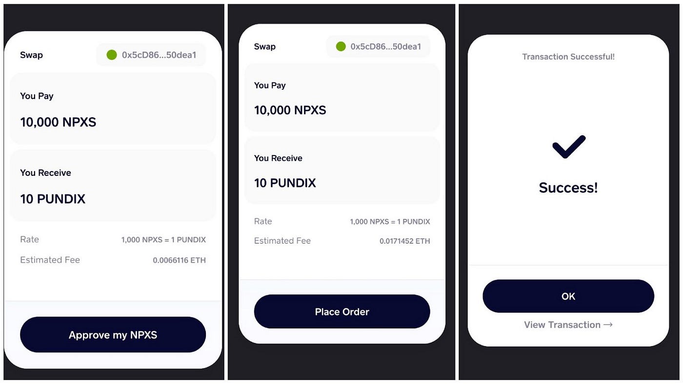 NPXSをPUNDIXにオンチェーンでするステップバイステップガイド - Pundi X - Medium