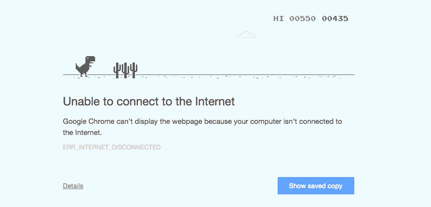How To Play The Google Chrome Dinosaur Game, Because This Easter Egg Is The  Perfect Distraction When Your Internet Isn't Working