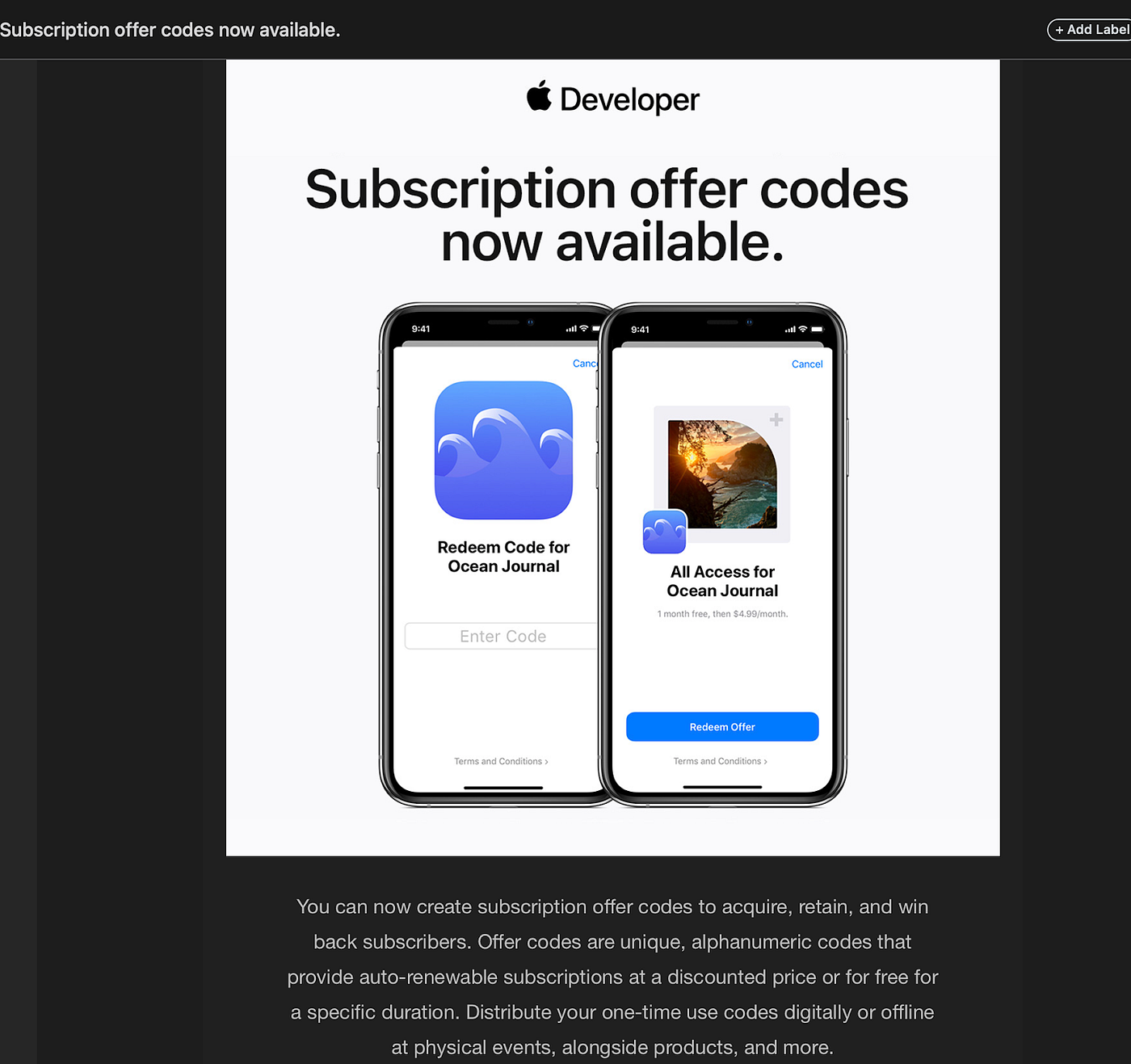 Request and manage promo codes - Offer promo codes - App Store