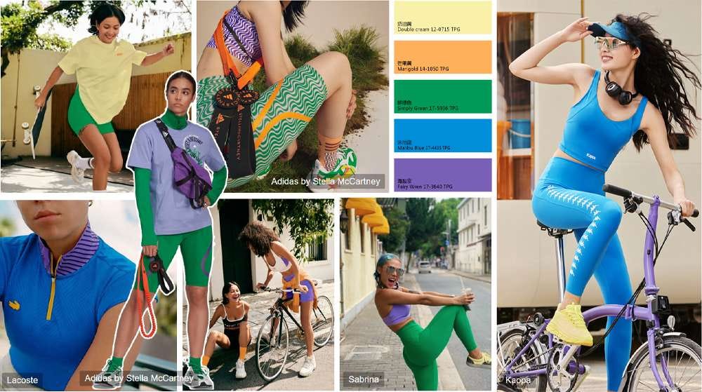 EASY AND FREE — The Color Trend Forecast of S/S 2024 Yogawear, by  Sansansunsports