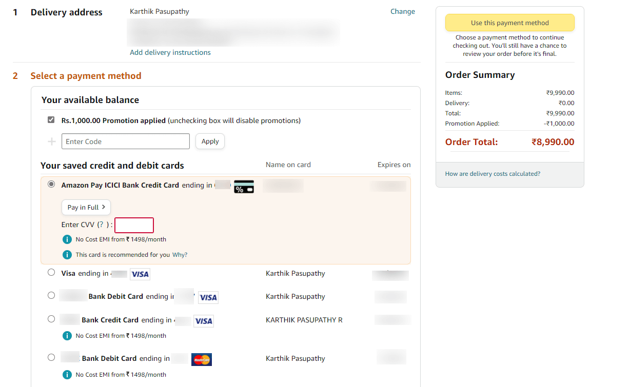 Case study: Amazon's checkout process | by Karthik Pasupathy ...