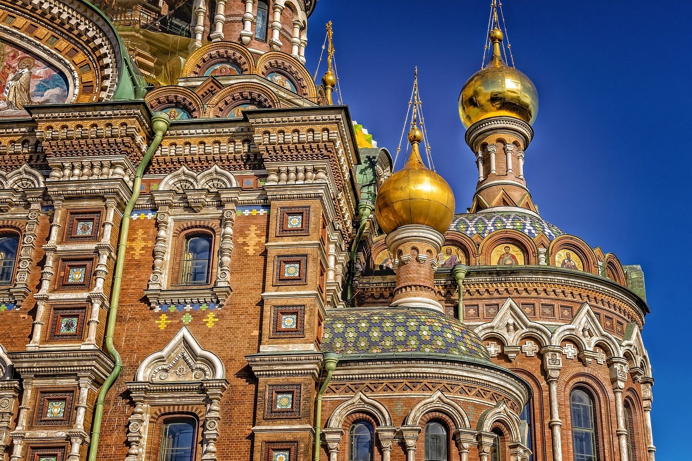 Russia's St Petersburg. A Baltic seaside city known for its