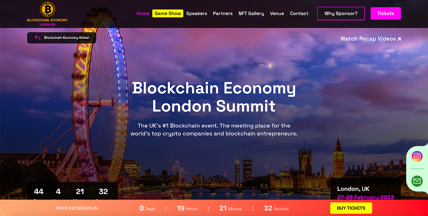 Top crypto events in the world you should not miss | by Tradiny App | Medium