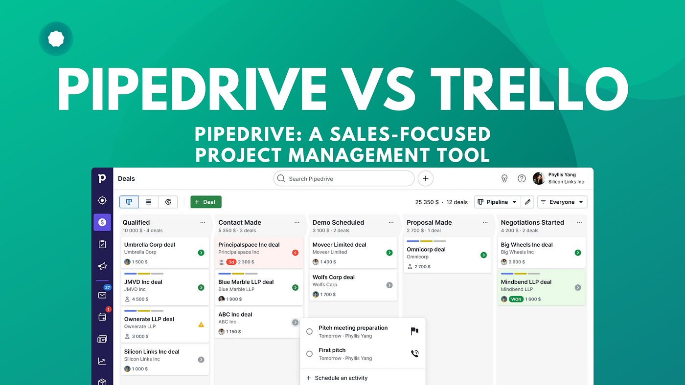 Pipedrive vs Trello Comparison: Steering Your Business Towards Success