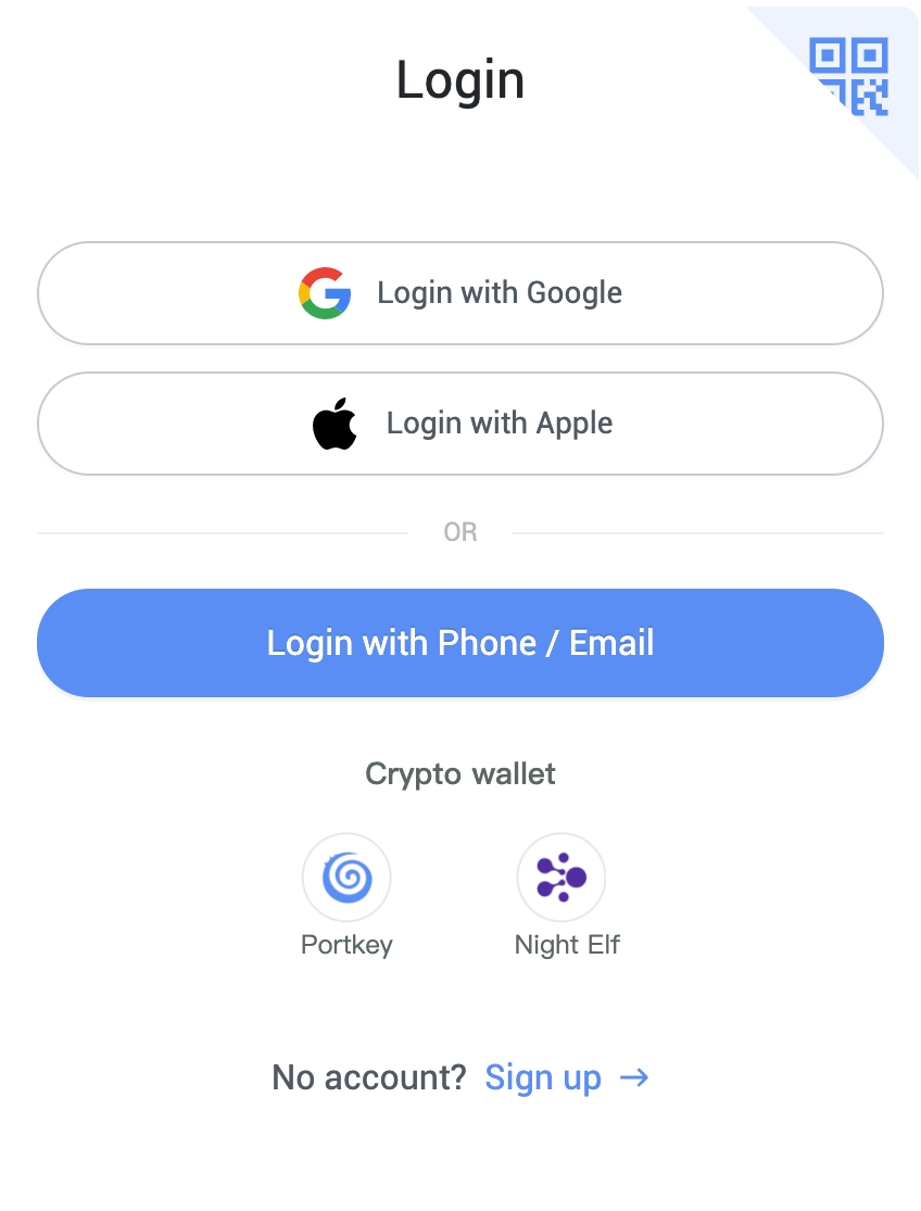 aelf Explorer v1.3.2 Released, Supporting Login with Smart Contract  Accounts | by ælf | aelf | Medium