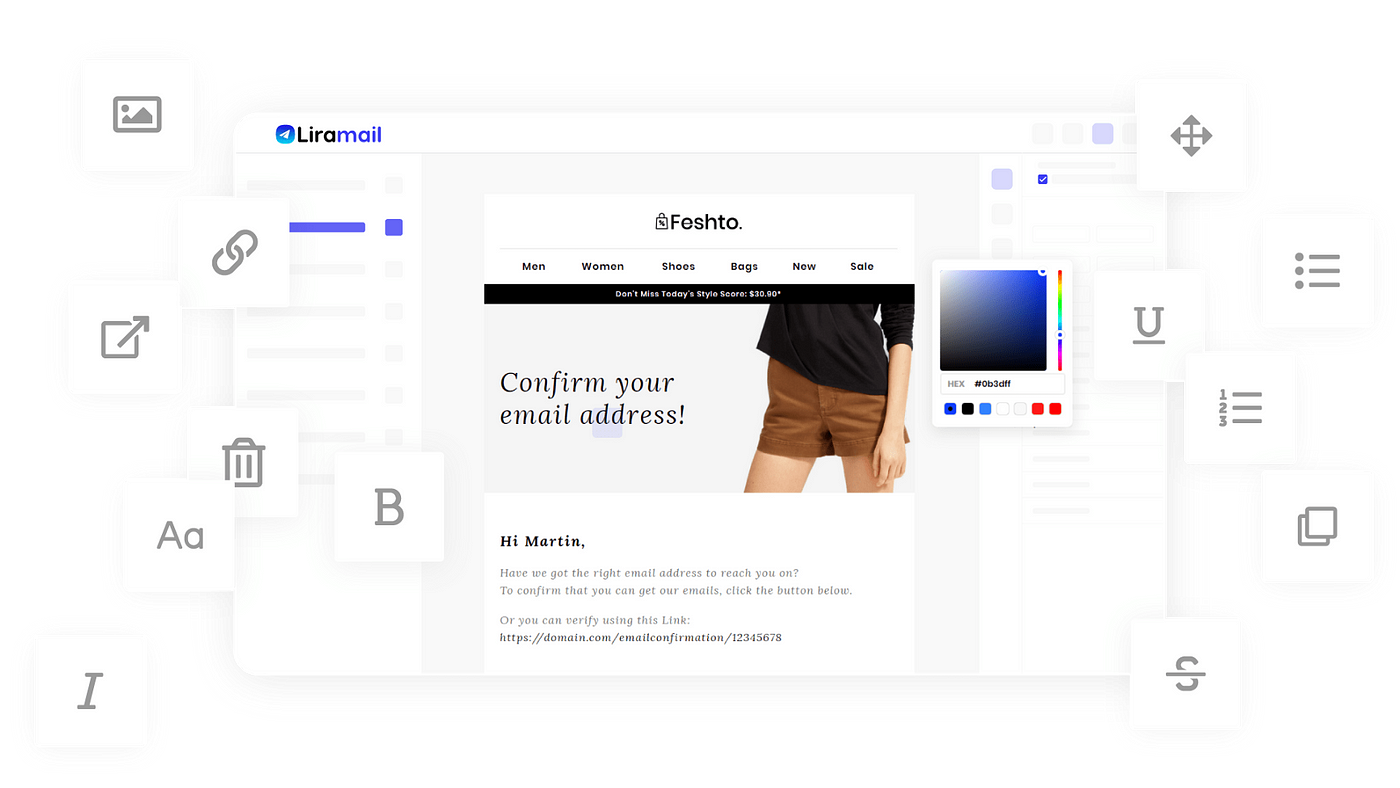 Email Design Inspiration by Stanley