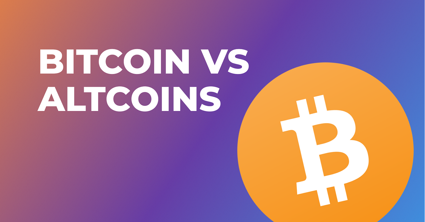 Bitcoin vs Altcoins: main differences and advantages | by EXMO.com |  exmo-official | Medium