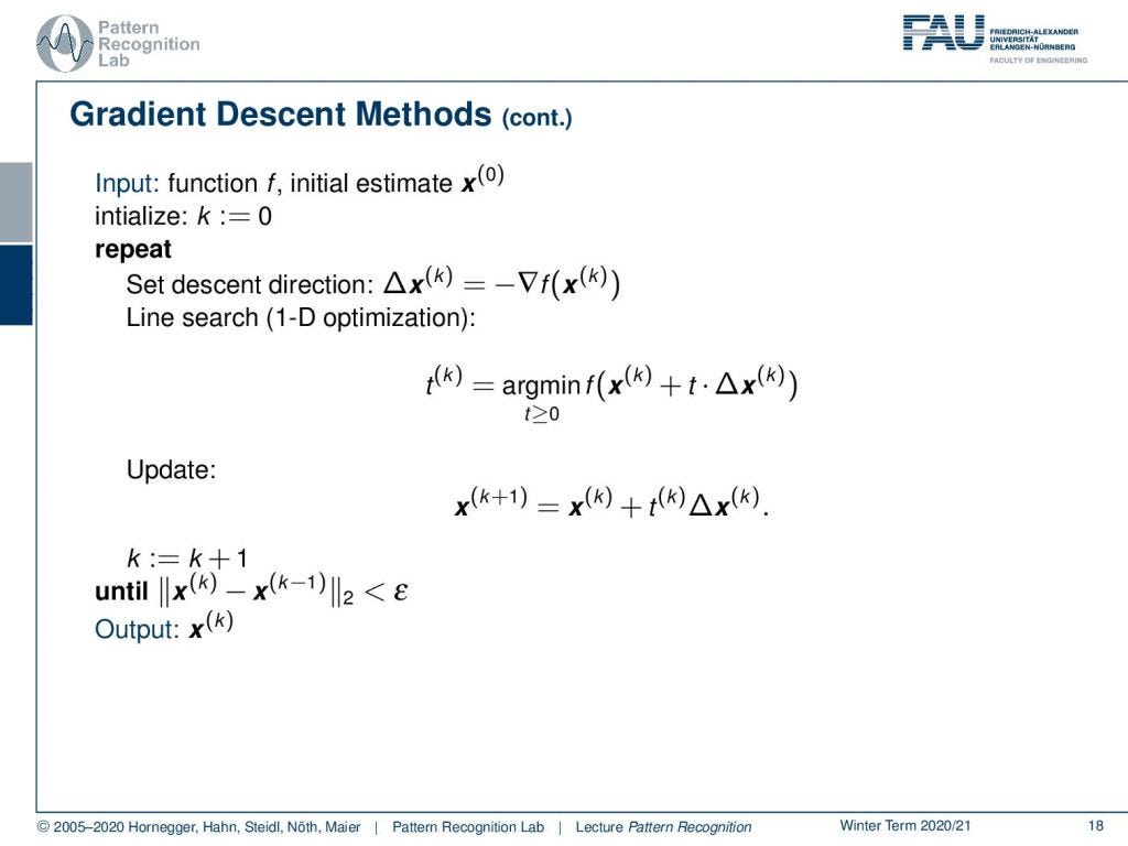 Lecture 7: Gradient Descent (and Beyond)