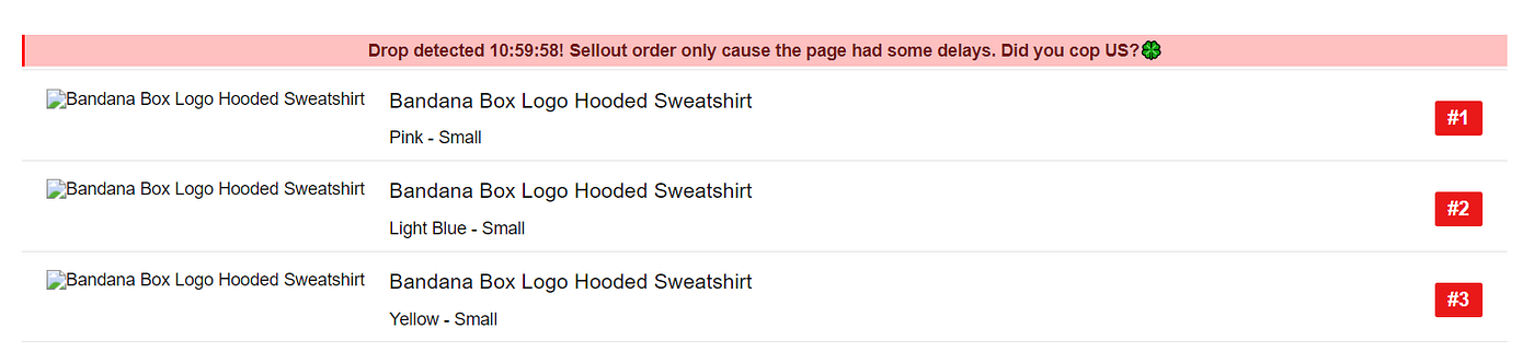Supreme box logo crewneck sellout cheap times
