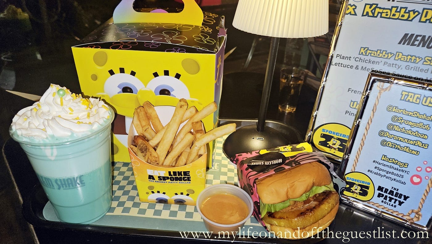 Harlem Shake x Krabby Patty Kollab Launch