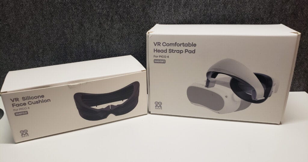 Pico 4 Accessory, AMVR 3–In-1 Headstrap Review | by Mat