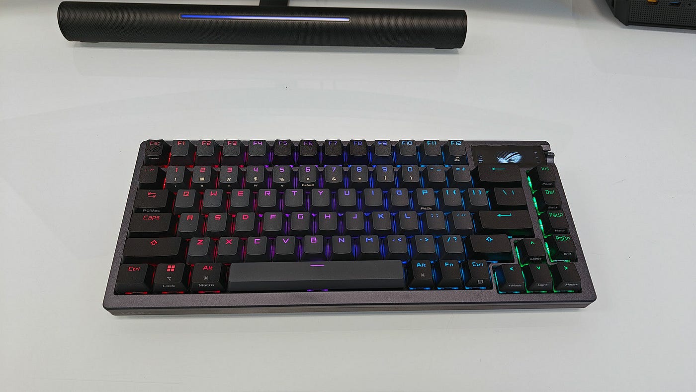 Asus Azoth keyboard review: Shame about the software