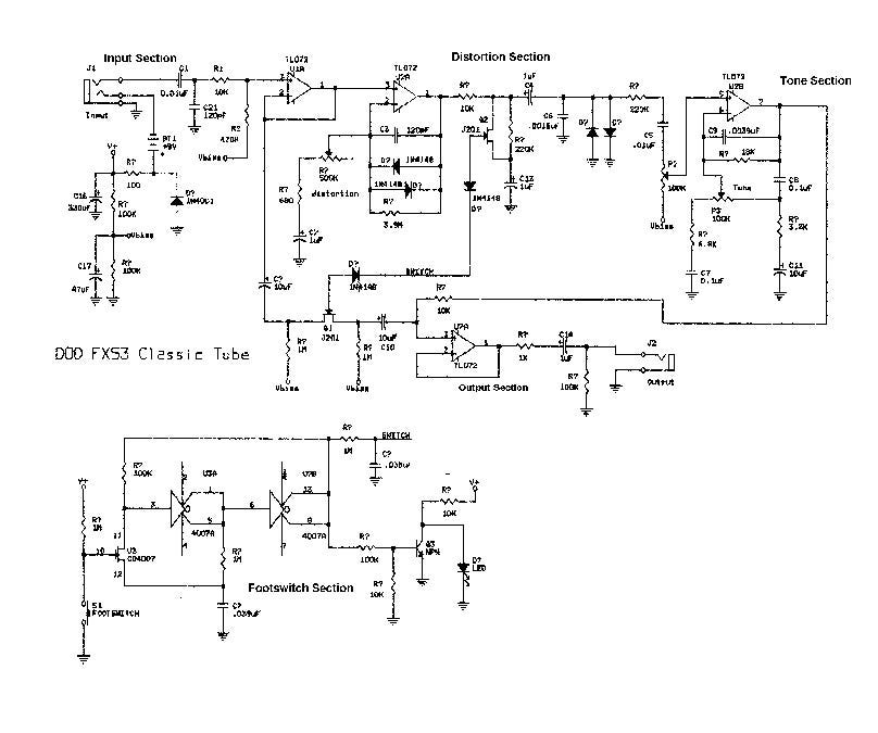 DOD CLASSIC TUBE FX53 オーバードライブ USA製 DOD FX53 Classic Tube - YouTube