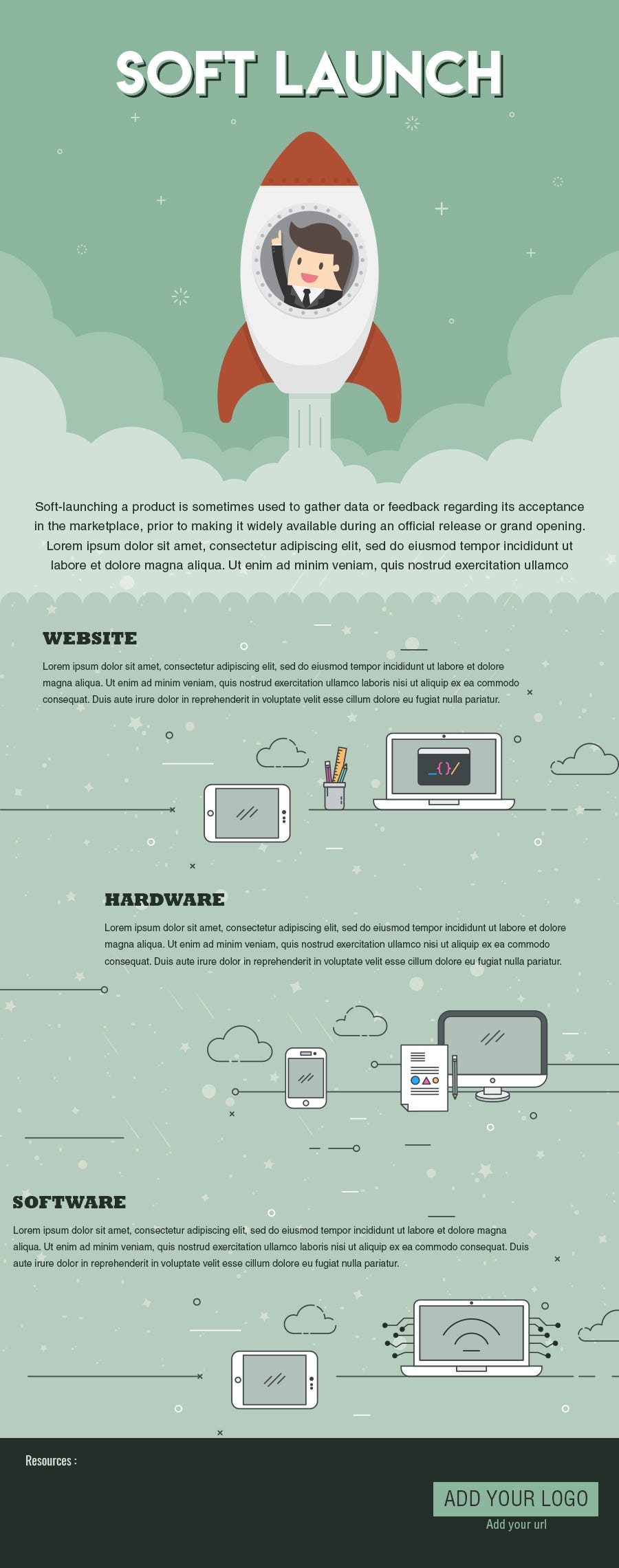 Free Infographics Psd Templates