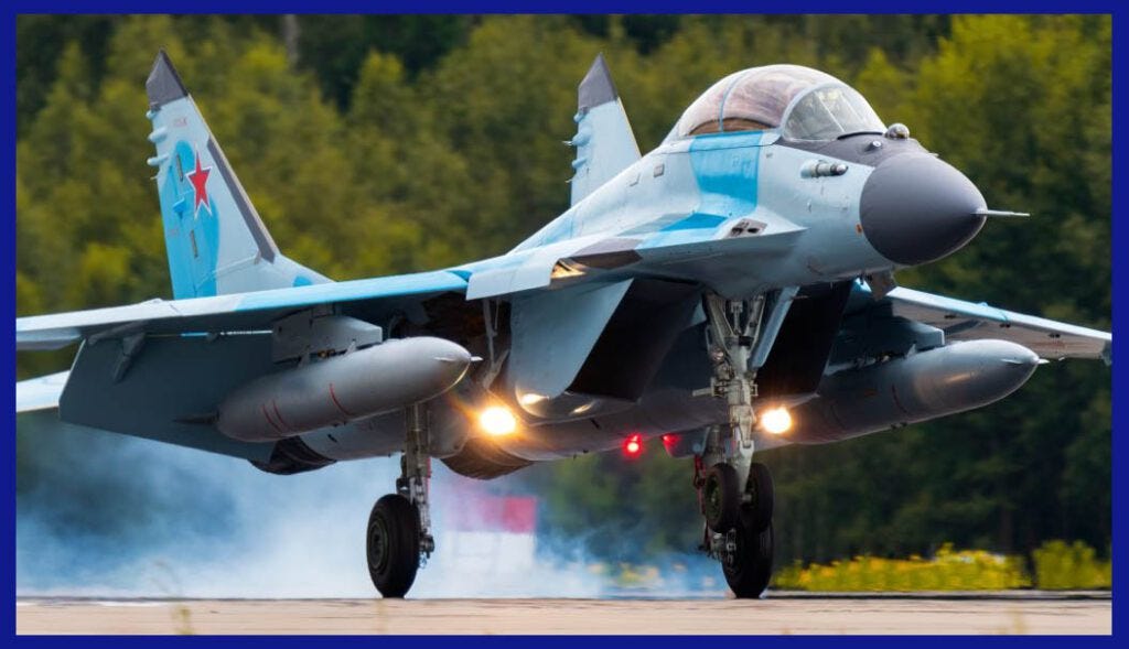Let's Explore Russian MiG-35 A Companion To The MiG-29, developed to  deliver unparalleled performance and precision. From its advanced avionics  systems to its cutting-edge weaponry, the Russian MiG-35 is truly a marvel