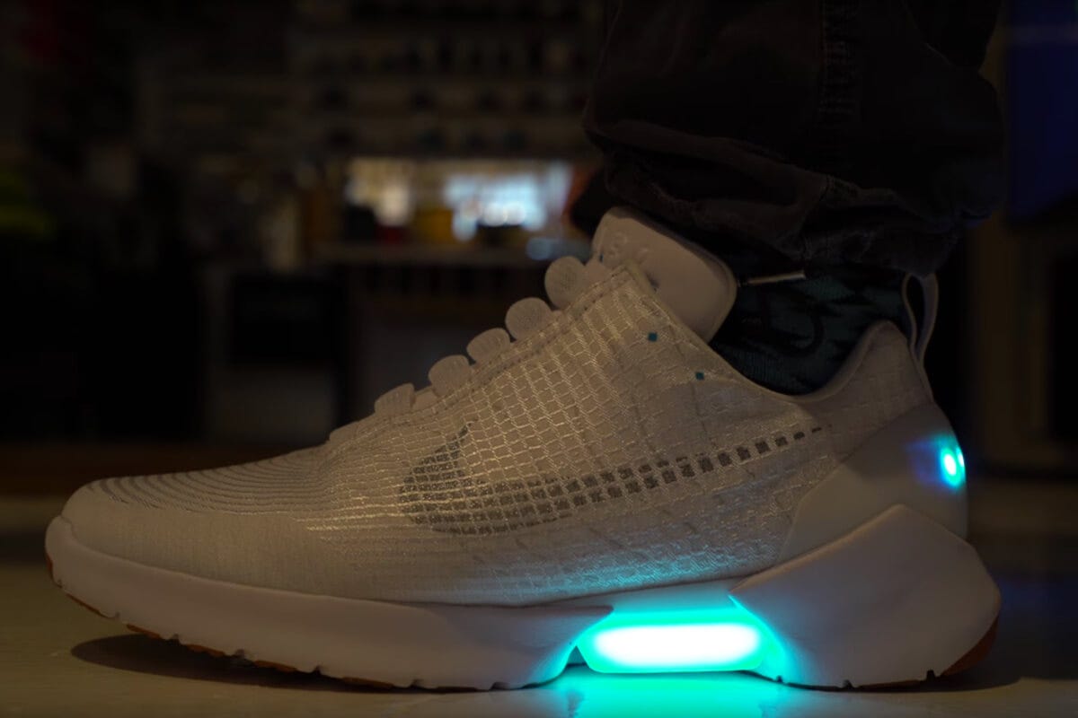 These Incredible Nike HyperAdapt Self-Lacing Shoes Go Back To The Future  For A Good Cause | by InfluencerCollective | Influencer Collective | Medium