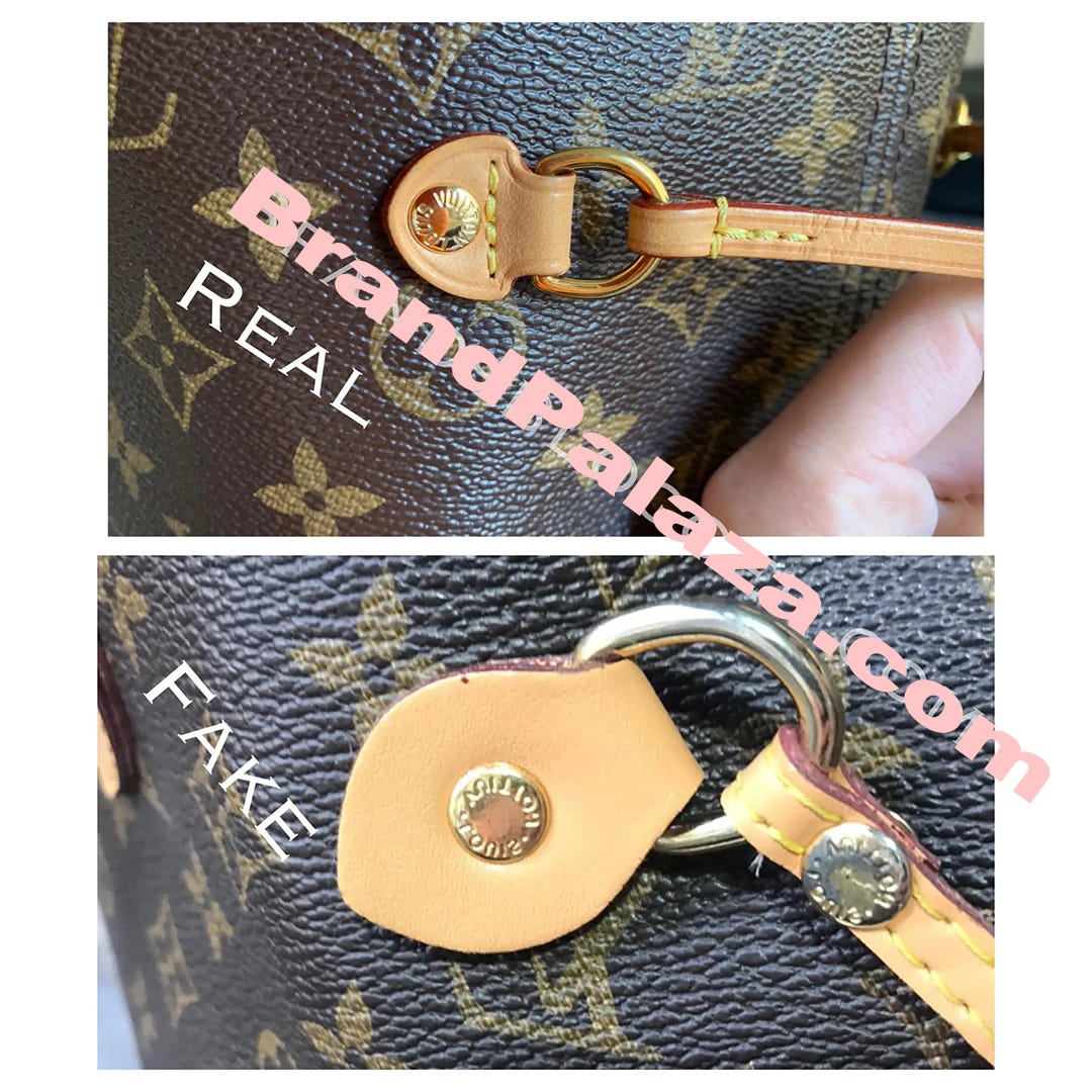 Louis Vuitton Neverfull Fake vs Real: How To Tell If It's A Real