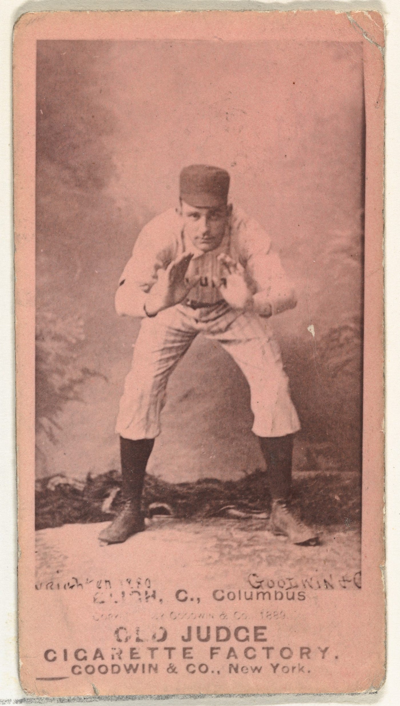 Ned Bligh, with Columbus in 1889