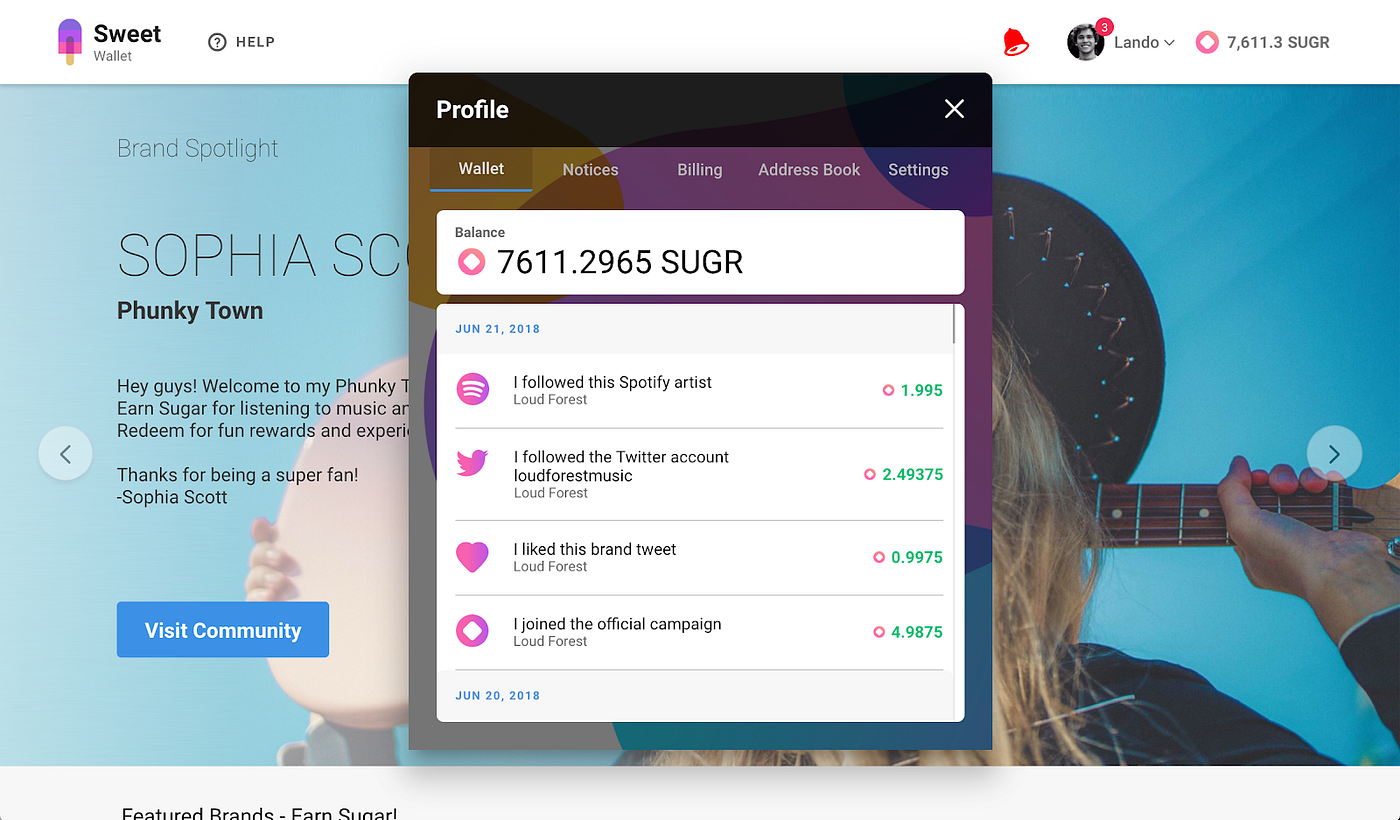 My Wife and I are going to be in Black-Eyed Peas Music Video because of a  Token called Sugar | by Charlie Shrem | Medium