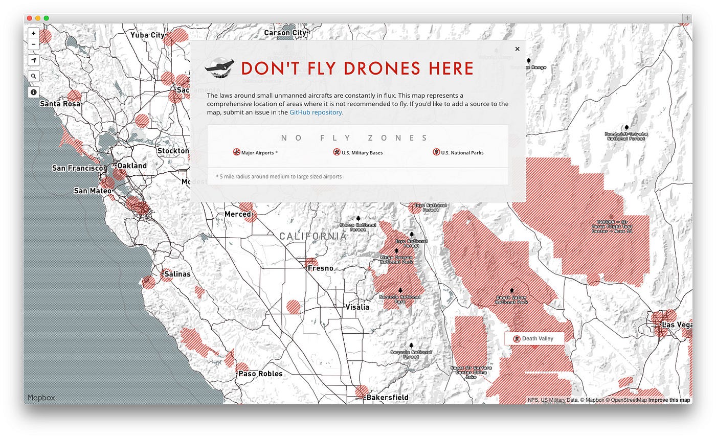 drone fly zones phoenix