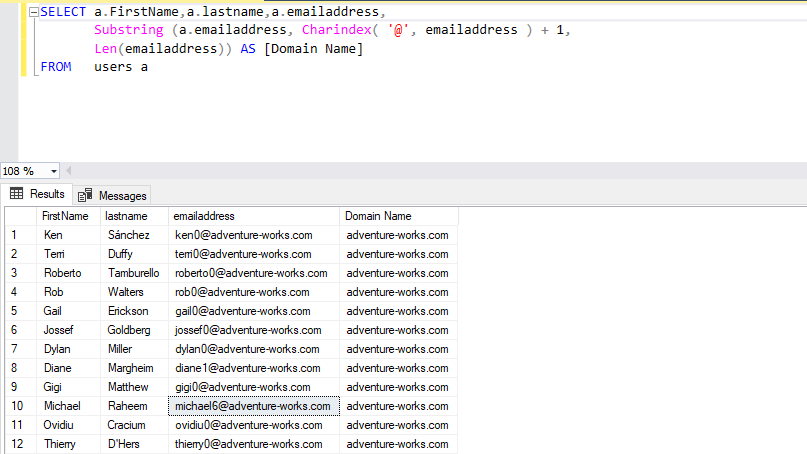 T-SQL Regular Expressions: SUBSTRING, PATINDEX, and CHARINDEX | by  {coding}Sight | Medium