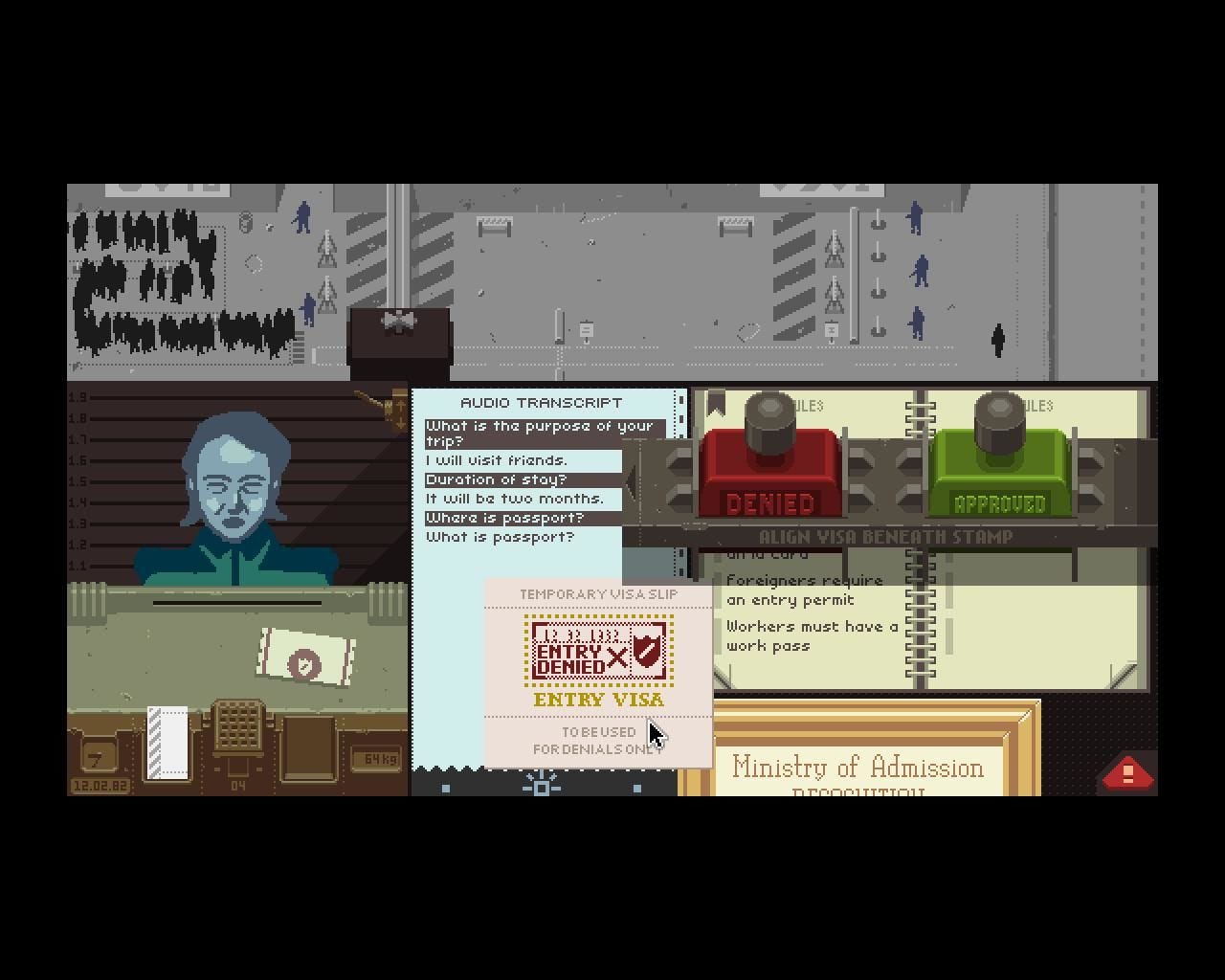 Papers, Please: The Short Film (Short 2018) - Soundtracks - IMDb, image size:1280x1024