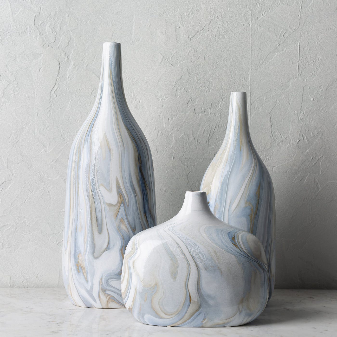 Contemporary & Modern Vases - Ceramic, Glass, Marble Vases